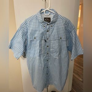 Drake Waterfowl Men’s shirt in M & L (two Larges)